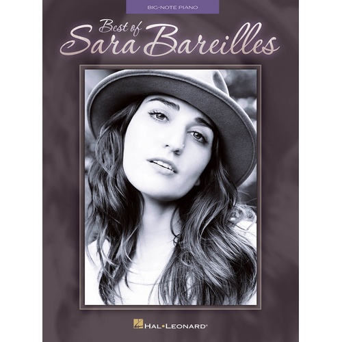 Best Of Sara Bareilles Big Note Piano (Softcover Book)