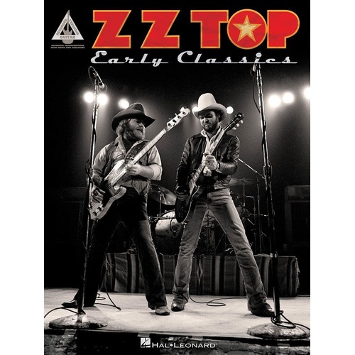 ZZ Top Early Classics Guitar Tab Songbook