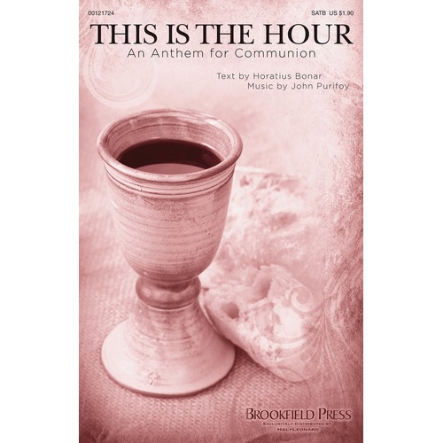 This Is The Hour SATB (Octavo)