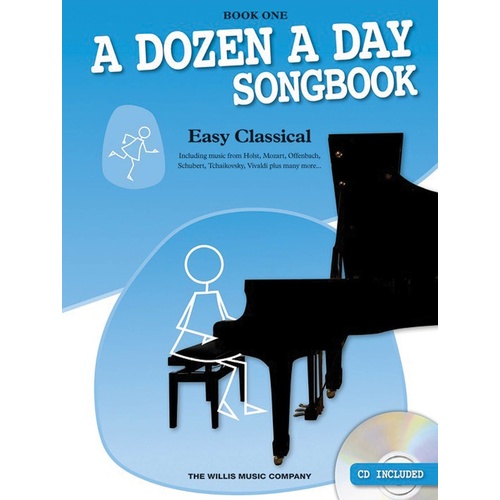 A Dozen A Day Songbook Easy Classical Book 1 (Softcover Book/CD)