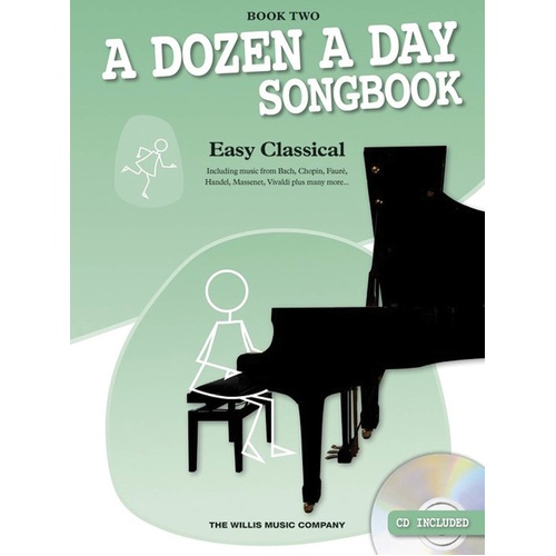 A Dozen A Day Songbook Easy Classical Book 2 (Softcover Book/CD)