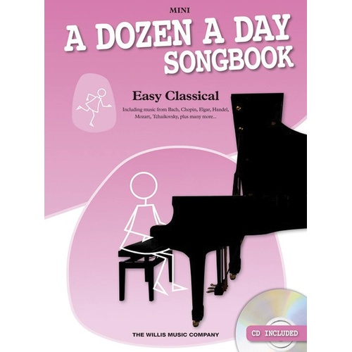 A Dozen A Day Songbook Easy Classical Mini (Softcover Book/CD)