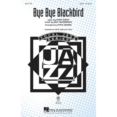 Bye Bye Blackbird ShowTrax CD (CD Only)