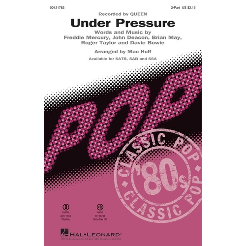 Under Pressure 2Pt (Octavo)