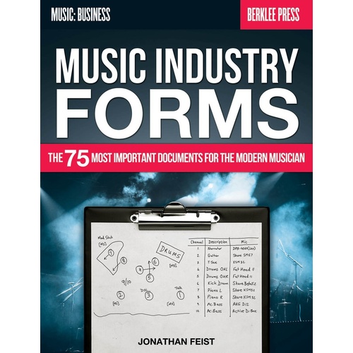 Music Industry Forms (Softcover Book)