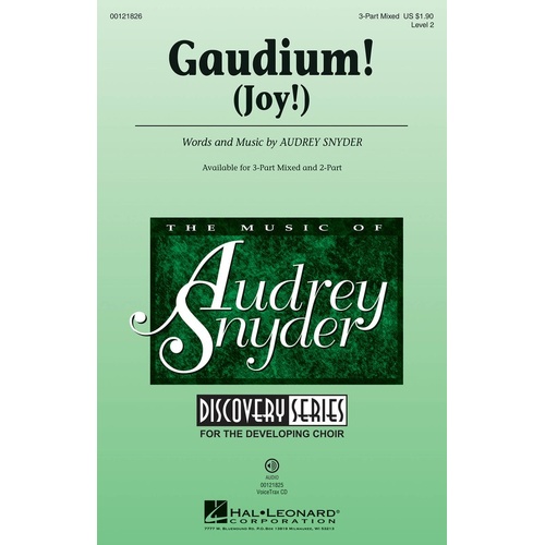 Gaudium! VoiceTrax CD (CD Only)