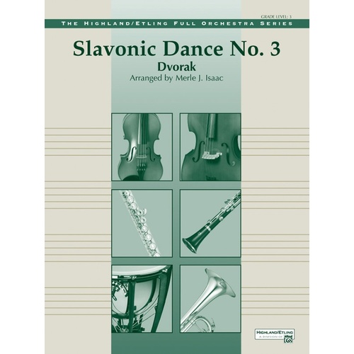 Slavonic Dance No 3 Full Orchestra Sheet Music
