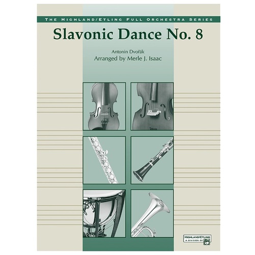 Slavonic Dance No 8 Full Orchestra Sheet Music Gr 3