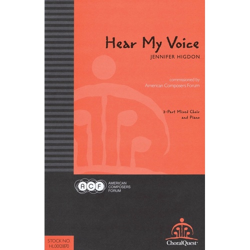 Hear My Voice 3Pt Mixed SAB (Octavo)