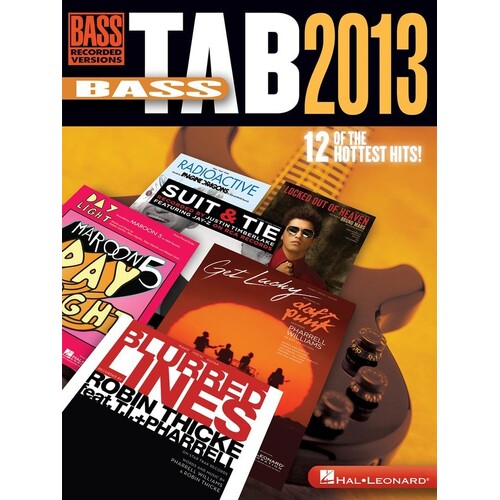 Bass TAB 2013 Recorded Versions (Softcover Book)