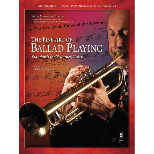 Fine Art Of Ballad Playing Trumpet Book/CD (Softcover Book/CD)