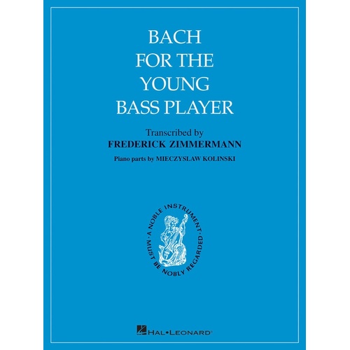 Bach For The Young Bass Player (Softcover Book)