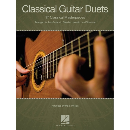 Classical Guitar Duets (Softcover Book)