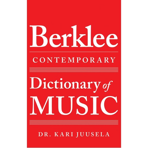 Berklee Contemporary Dictionary Of Music (Softcover Book)