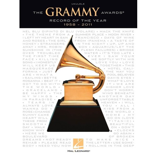 Grammy Awards Record Of The Year 58-2011 Ukulele (Softcover Book)
