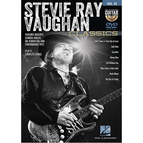 Stevie Ray Vaughan Classics Guitar Play DVD V43 (DVD Only)