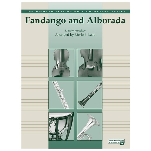 Fandango And Alborada Full Orch Score Only