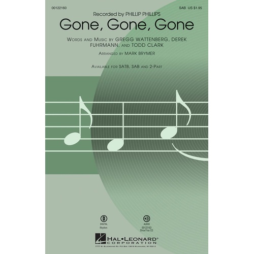 Gone Gone Gone SAB (Octavo)