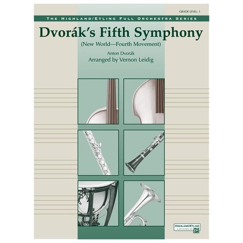Dvorak's 5th Symphony New World 4th Mvt Full Orchestra Gr 3