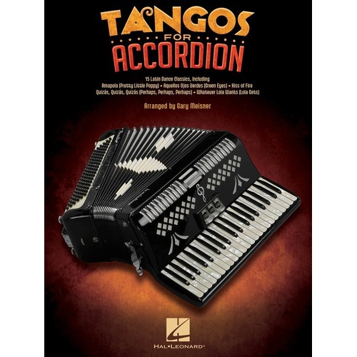 Tangos for Accordion by Hal Leonard - 64 Pages