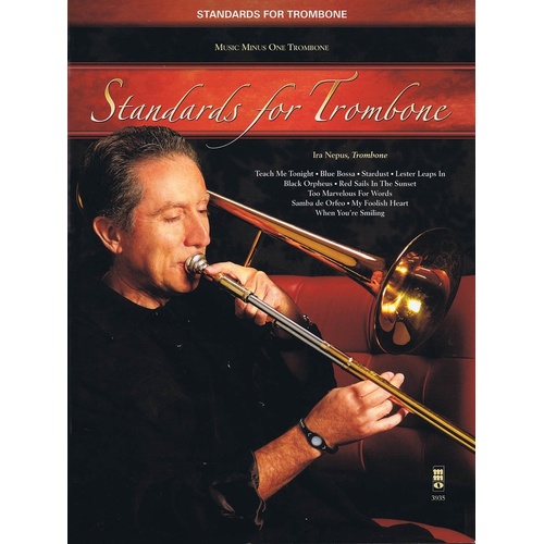 Standards For Trombone Book/CD (Softcover Book/CD)