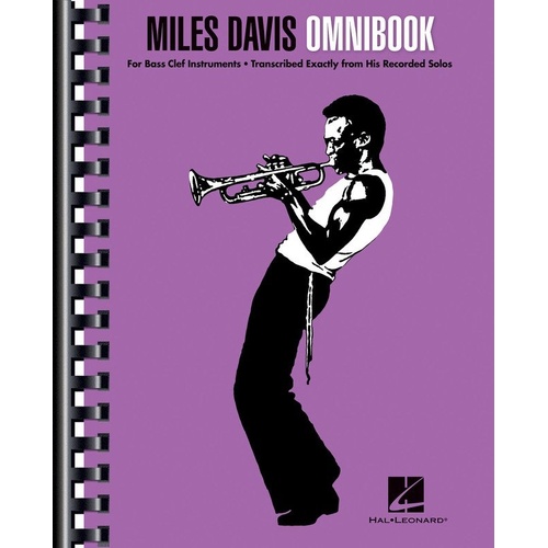 Miles Davis Omnibook Bass Clef Edition