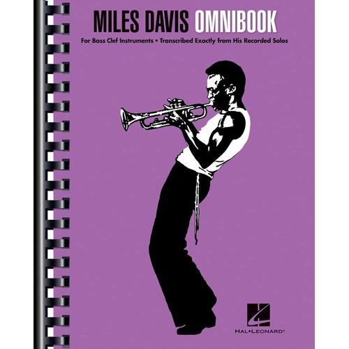 Miles Davis Omnibook Bass Clef Edition