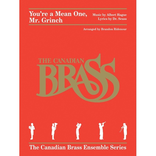 You're A Mean One Mr Grinch Score/Parts