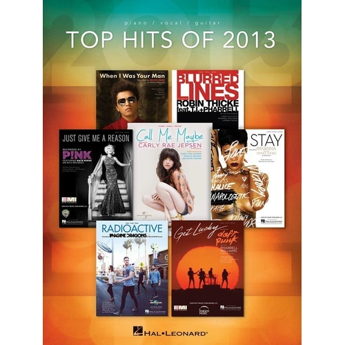 Top Hits of 2013 Piano, Vocal & Guitar Songbook by Hal Leonard