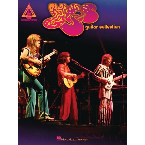 Yes Guitar Collection Recorded Versions TAB (Softcover Book)