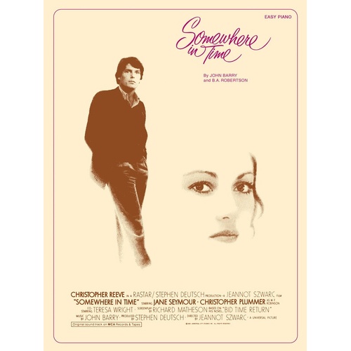 Somewhere In Time Easy Piano S/S (Sheet Music)