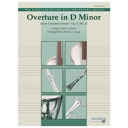 Overture In D Min Concerto Grosso Full Orchestra Gr 4