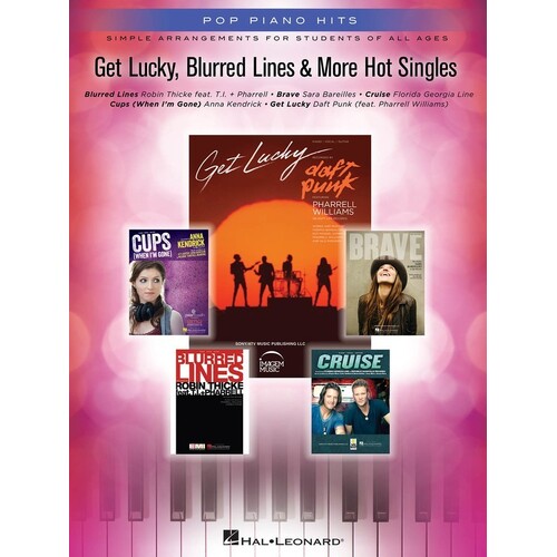 Get Lucky Blurred Lines and More Hot Singles Easy (Softcover Book)