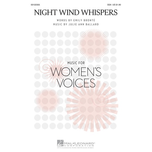 Night Wind Whispers SSA (Octavo)