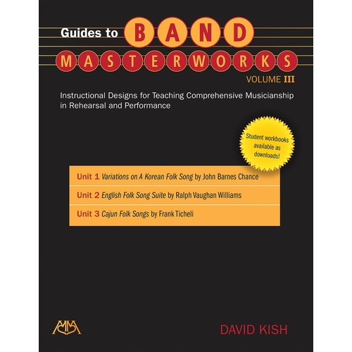 Guides To Band Masterworks Vol 3 (Softcover Book)