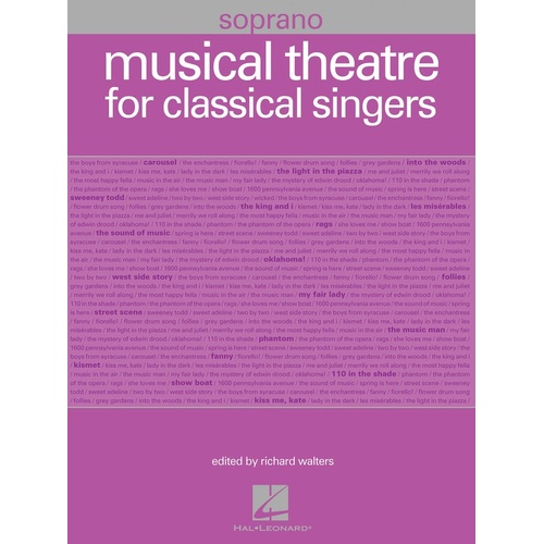 Musical Theatre For Classical Singers Soprano (Softcover Book)