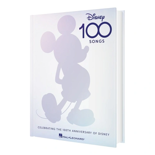 Disney 100 Songs Celebrating 100th Anniversary Songbook Hardcover Edition