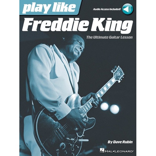 Play Like Freddie King Guitar Tab Book