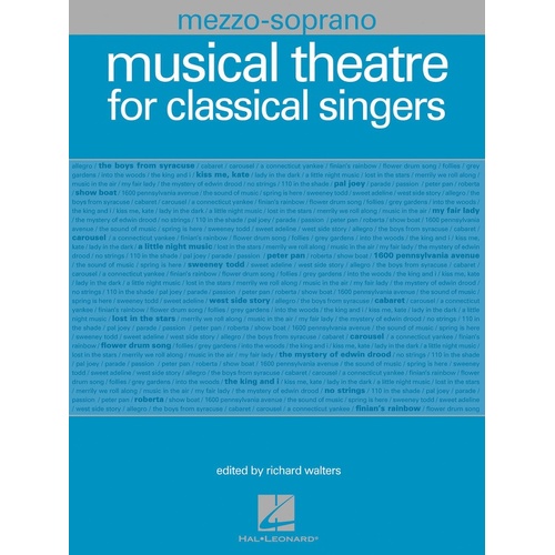 Musical Theatre For Classical Singers Mezzo Sop (Softcover Book)