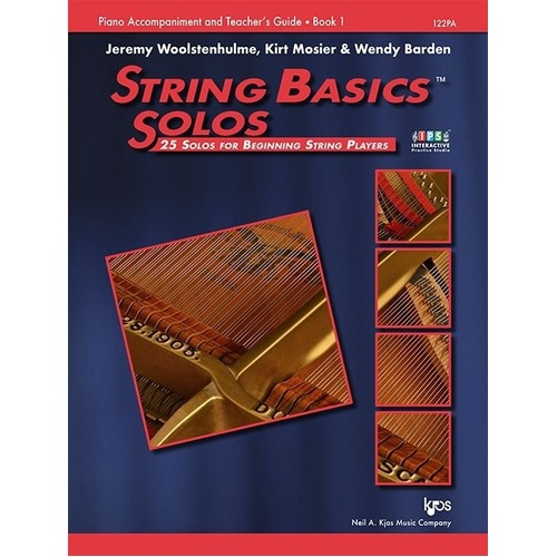 String Basics Solos Book 1 Piano Accompaniment/Teacher's Guide