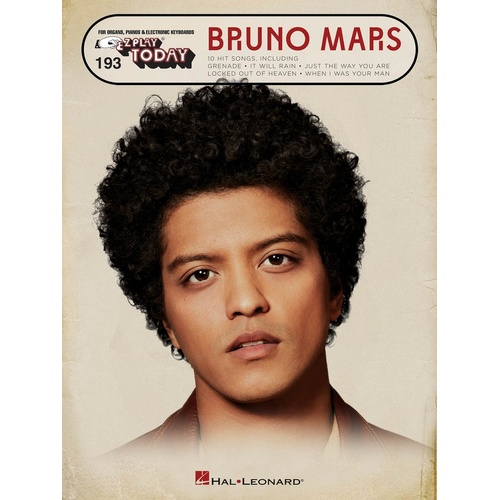 EZ Play 193 Bruno Mars (Softcover Book)