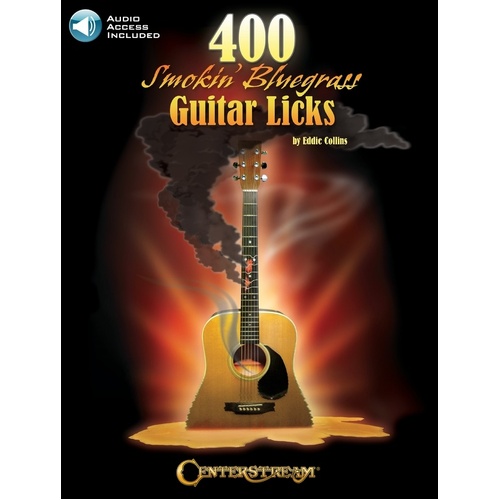 400 Smokin Bluegrass Guitar Licks Book/CD 