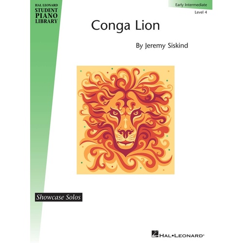 Conga Lion Piano Solo Early Intermediate (Sheet Music)