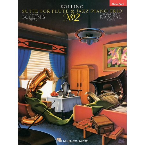 Suite No 2 Flute and Jazz Piano Trio Flute Part (Softcover Book)
