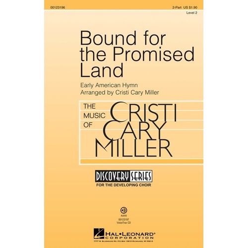 Bound For The Promised Land 2Pt (Octavo)