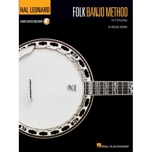 Hal Leonard Folk Banjo Method Book/Online Audio (Softcover Book/Online Audio)
