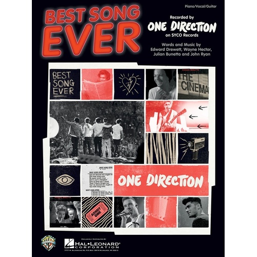 Best Song Ever S/S PVG (Sheet Music)