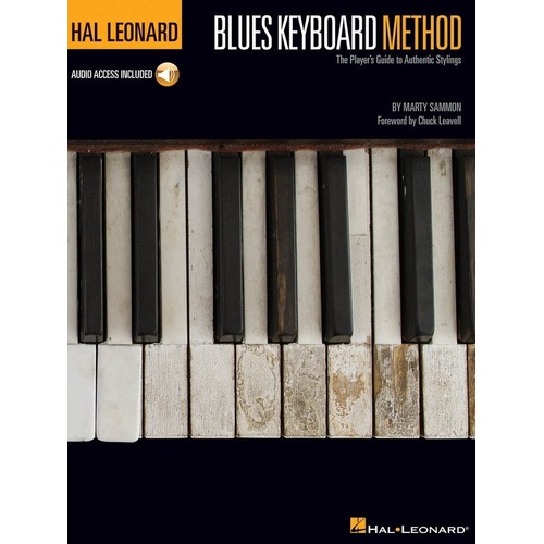 Hal Leonard Blues Keyboard Method Book by Marty Sammon