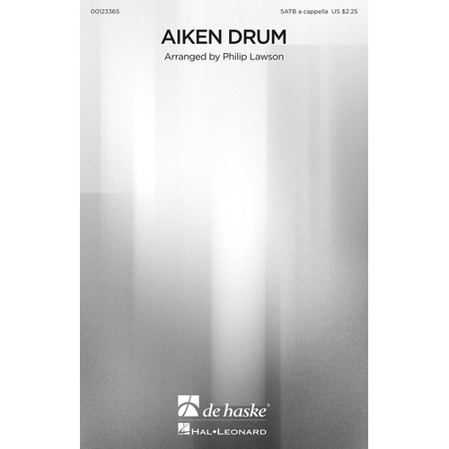 Aiken Drum SATB (Octavo)