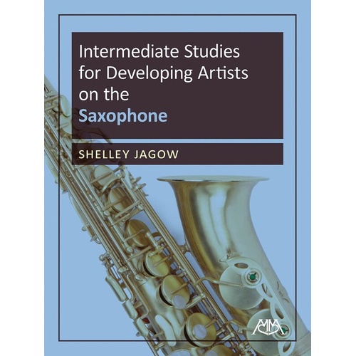 Intermediate Studies for Developing Artists on Saxophone by Meredith Music, 48 Pages, Woodwind Series